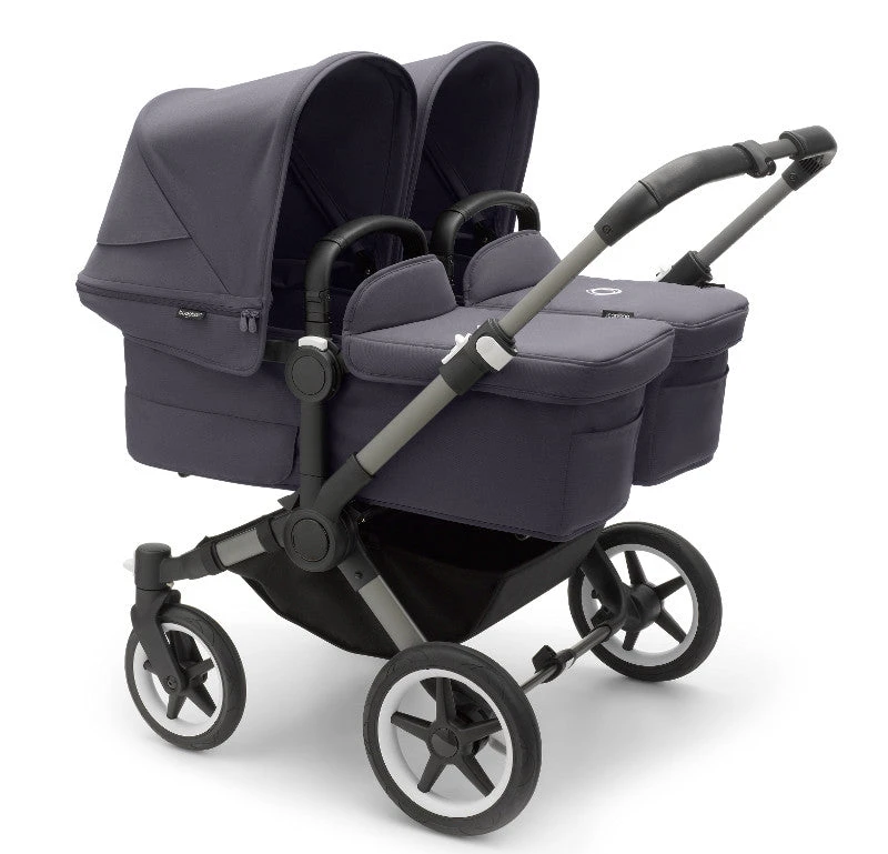 Bugaboo Donkey 5 Twin - Graphite/Stormy Blue Complete 3 Bugaboo Donkey 5 Twin - Graphite/Stormy Blue Complete