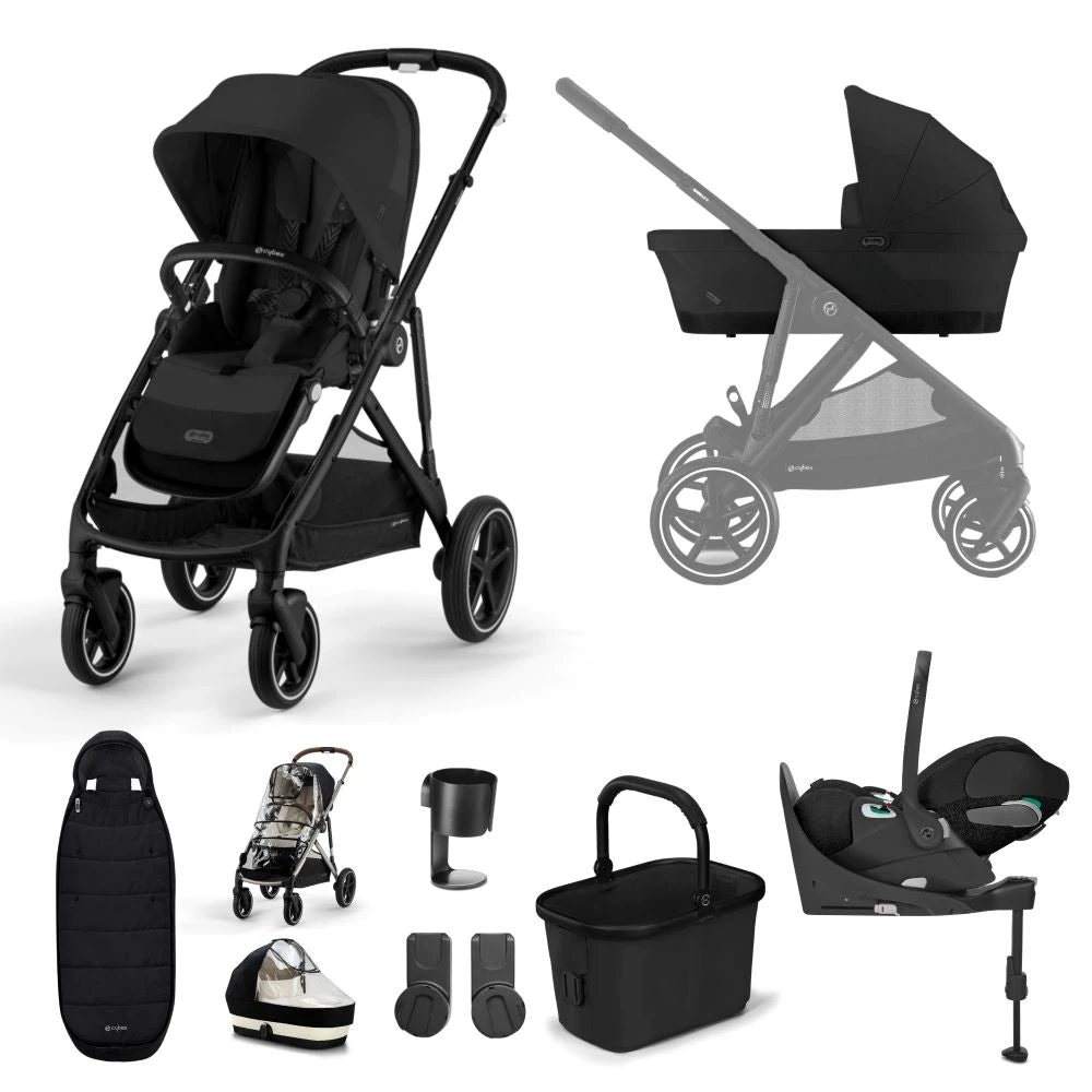 Cybex Gazelle S Luxury Travel System Bundle - Moon Black 3 Cybex Gazelle S Luxury Travel System Bundle - Moon Black