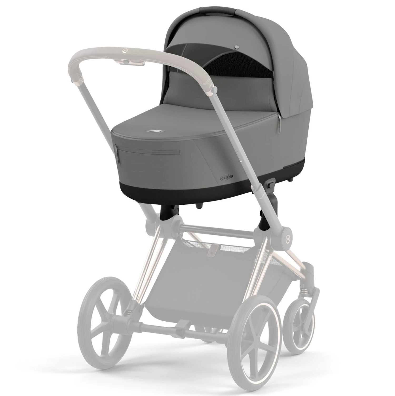 Cybex Priam - Matt Black/Mirage Grey 4 Cybex Priam - Matt Black/Mirage Grey - Image 2
