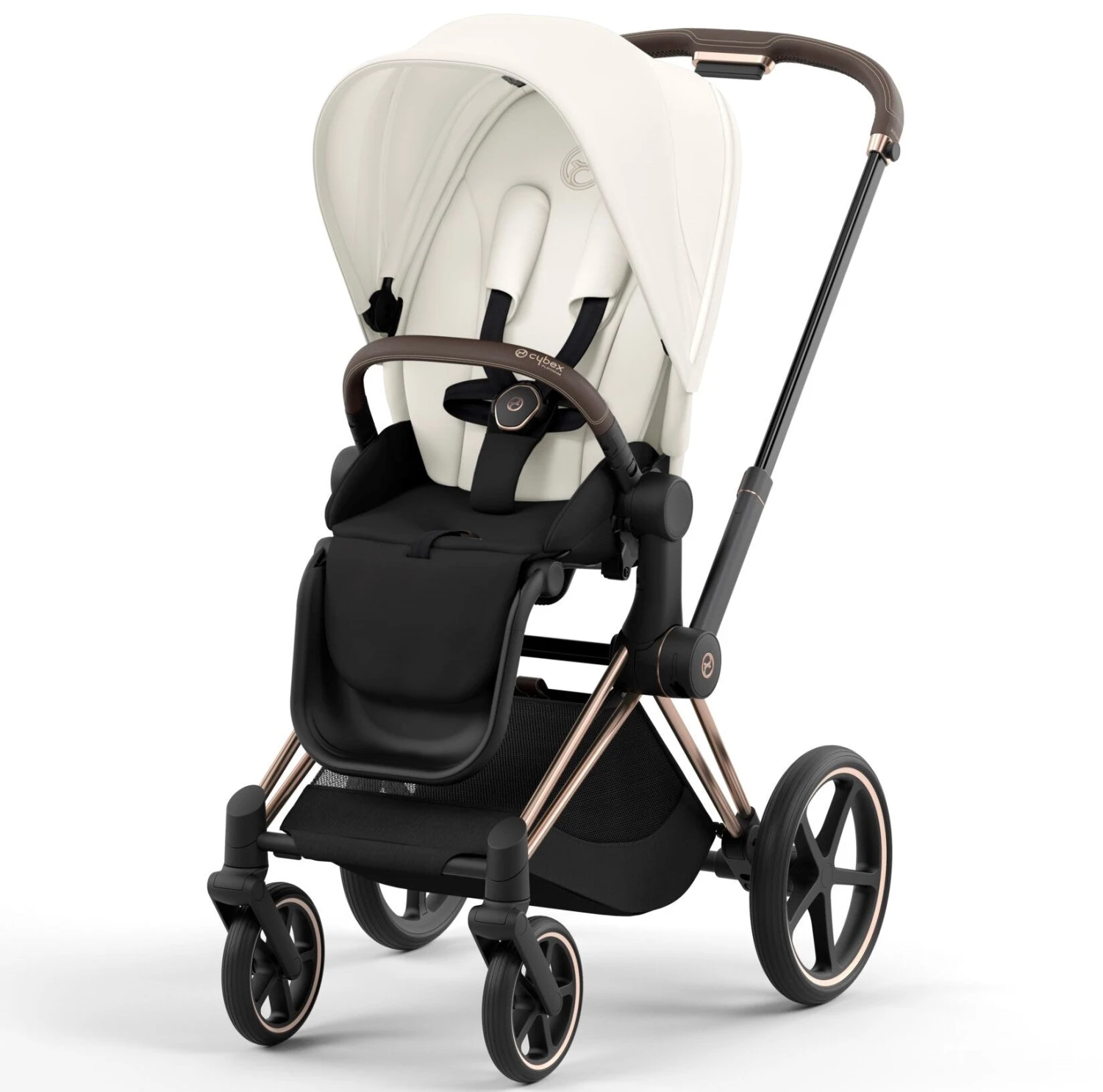 Cybex Priam Travel System Bundle - Rose Gold/Off White 4 Cybex Priam Travel System Bundle - Rose Gold/Off White - Image 2