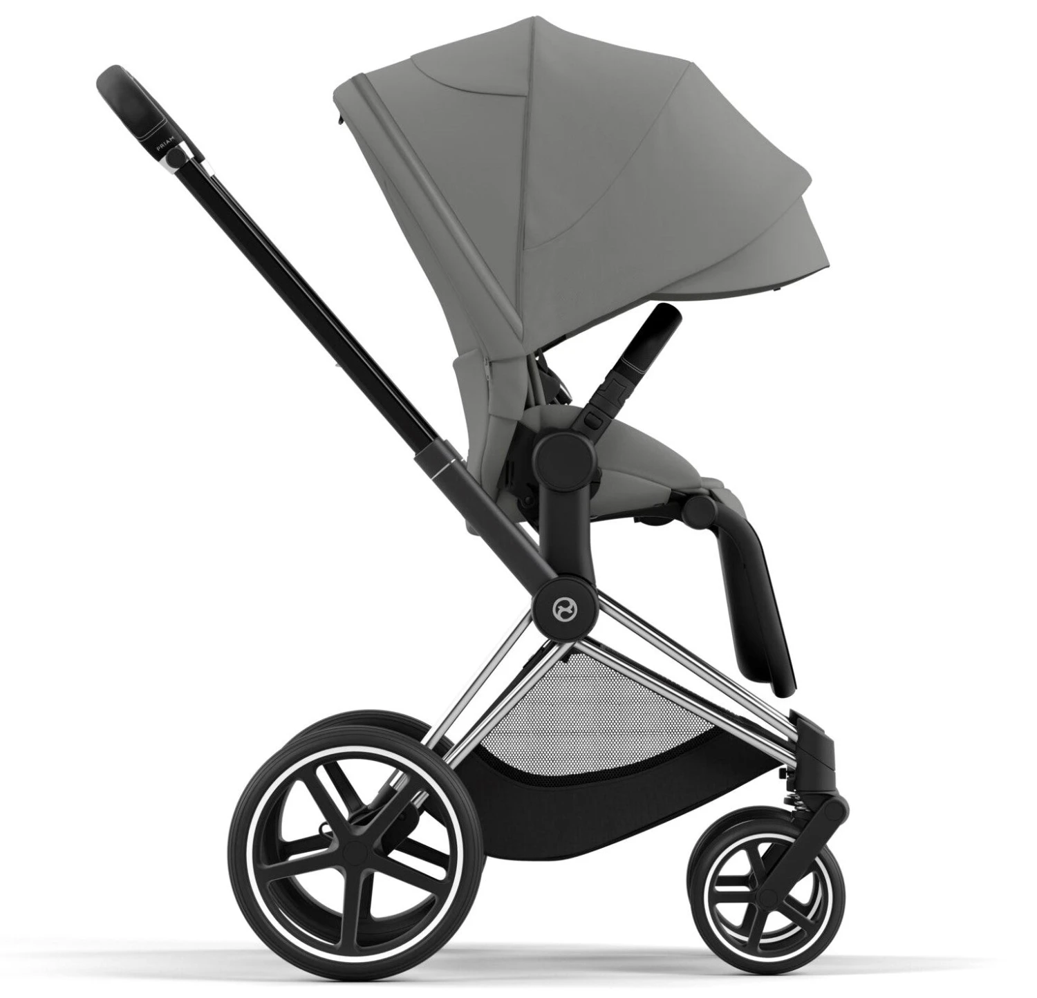 Cybex Priam Travel System Bundle - Chrome Black/Mirage Grey 8 Cybex Priam Travel System Bundle - Chrome Black/Mirage Grey - Image 6