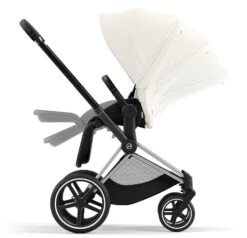 Cybex Priam Travel System Bundle - Chrome Black/Off White -Baby Products Series 3 0fb7dbe5 6b98 4215 925f 44cf90567ee7