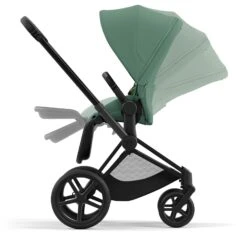 Cybex Priam Travel System Bundle - Matt Black/Leaf Green -Baby Products Series 3 67cf294d fab1 4894 88f4 d59184313b92