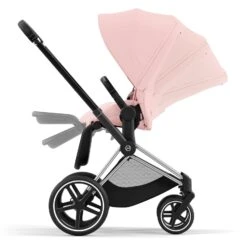 Cybex Priam Travel System Bundle - Chrome Black/Peach Pink -Baby Products Series 3 86f42c6f 4d4a 4bce a10d 3d912aff6793