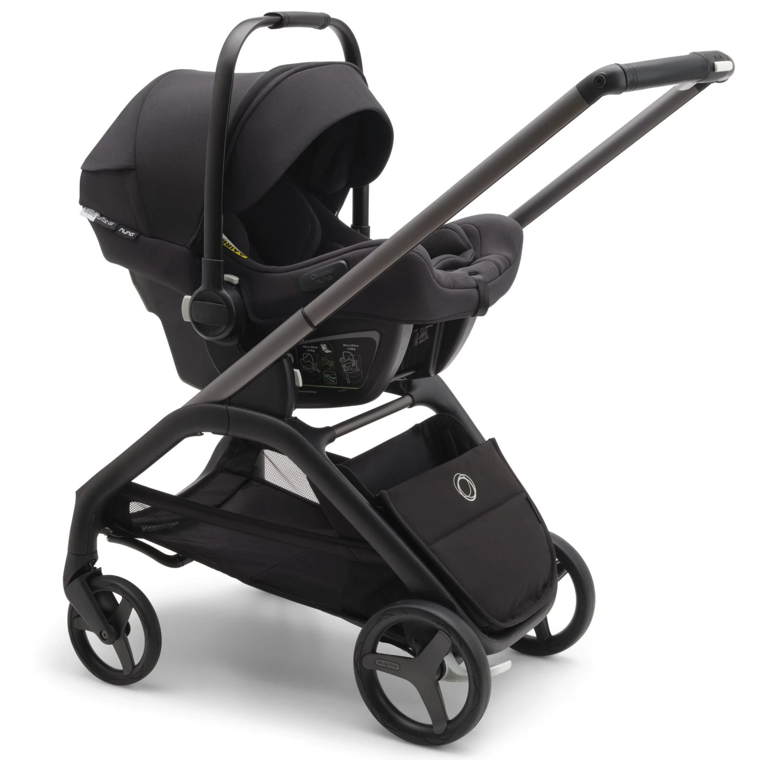 Bugaboo Dragonfly Ultimate Newborn Bundle - Graphite/Grey Melange Complete 9 Bugaboo Dragonfly Ultimate Newborn Bundle - Graphite/Grey Melange Complete - Image 7