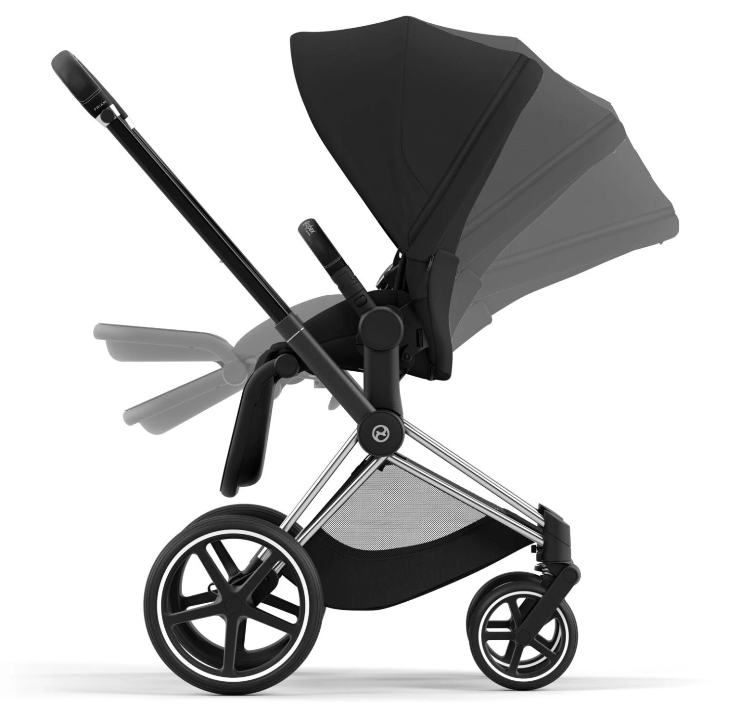 Cybex Priam - Chrome Black/Sepia Black 6 Cybex Priam - Chrome Black/Sepia Black - Image 4