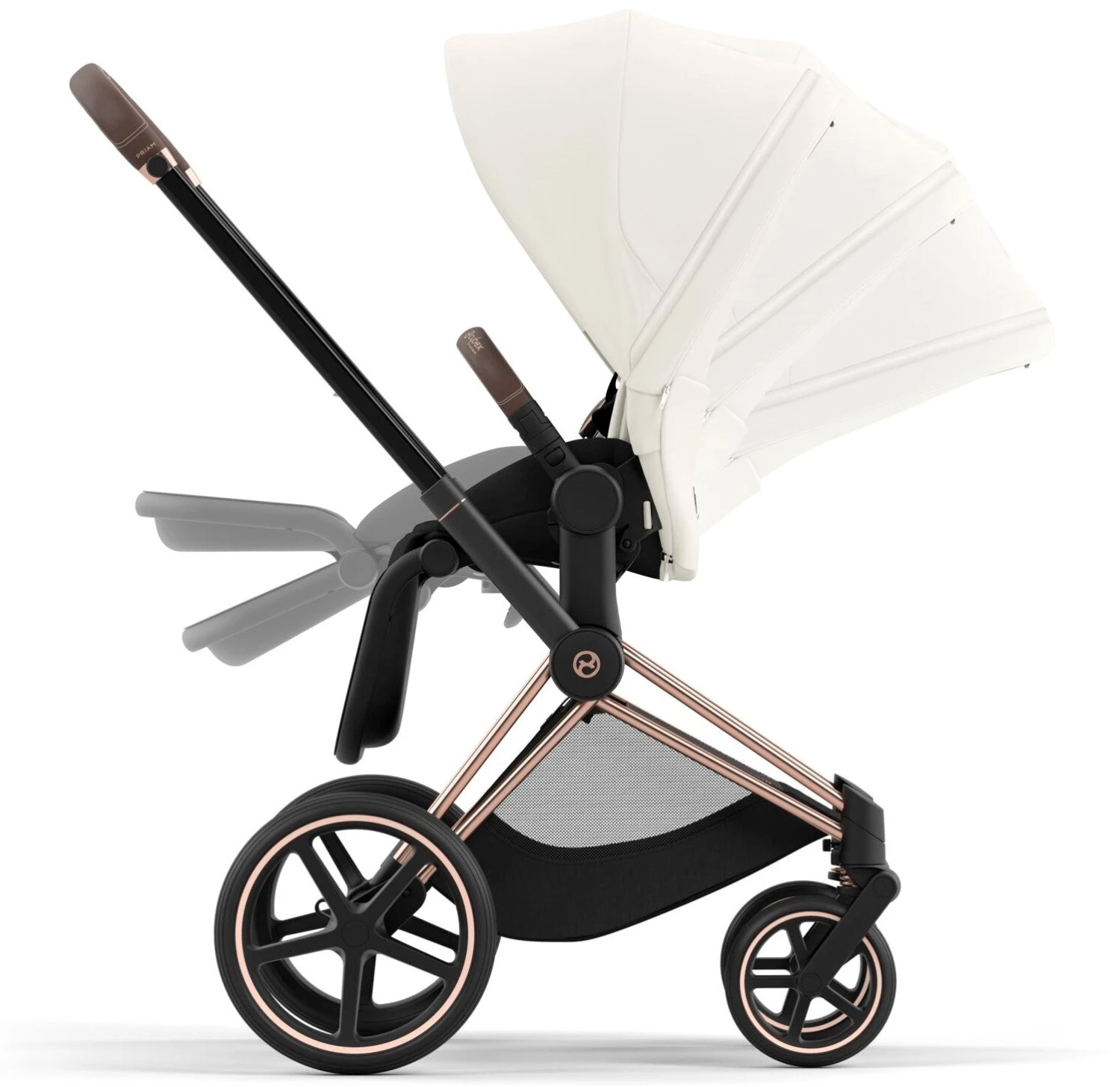 Cybex Priam - Rose Gold/Off White 6 Cybex Priam - Rose Gold/Off White - Image 4