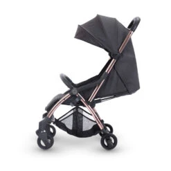 Mini Uno TouchFold Stroller - Special Edition Rose Gold -Baby Products Series 4 TOUCHFOLD STROLLER ROSE GOLD SIDE LIE FLAT