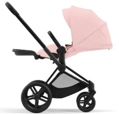 Cybex Priam - Matt Black/Peach Pink -Baby Products Series 4 c87b03ca 0ddf 4777 86a5 9f4e366b669e