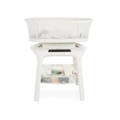 Baby Products Series 24 4moms MamaRoo Sleep Storage Basket - Birch
