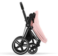 Cybex Priam Travel System Bundle - Chrome Black/Peach Pink -Baby Products Series 5 d0db0b10 951b 4d70 a66f e0d1dc24c075