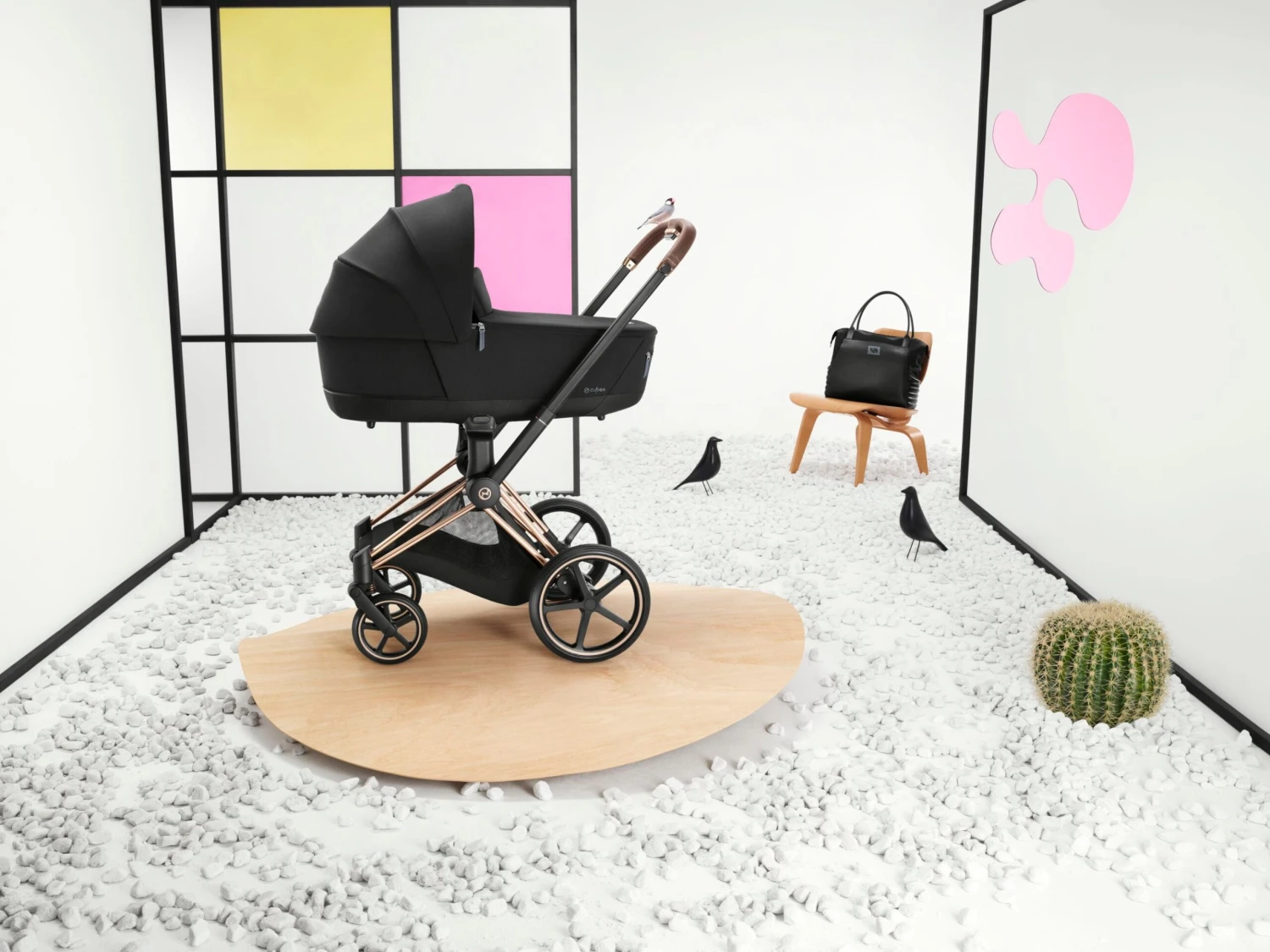 Cybex Priam - Rose Gold/Peach Pink 17 Cybex Priam - Rose Gold/Peach Pink - Image 15