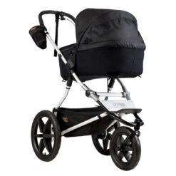 Mountain Buggy Terrain - Onyx 17 Mountain Buggy Terrain - Onyx -Baby Products Series 8.Mountain Buggy terrain onyx carrycot plus lie flat