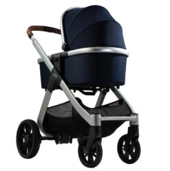 Bababing Raffi Pram System - Navy -Baby Products Series BB134 001 RaffiNavy HeroShot Carrycot