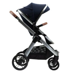 Bababing Raffi Pram System - Navy -Baby Products Series BB134 001 RaffiNavy Side1