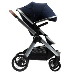 Bababing Raffi Pram System - Navy -Baby Products Series BB134 001 RaffiNavy Side2