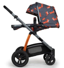 Cosatto Wow 2 Pram And Pushchair - Charcoal Mister Fox -Baby Products Series COSATTO WOW 2 PRAM AND PUSHCHAIR MR FOX 2 RGB