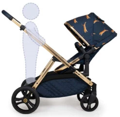 Cosatto X Paloma Wow XL Pram And Accessory Bundle - On The Prowl -Baby Products Series COSATTO WOW XL PUSHCHAIR ON THE PROWL RIDEONPUSHCHAIRMODE RGB