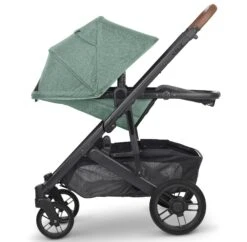 Uppababy Cruz V2 Travel System - Gwen -Baby Products Series CRUZ22 GWN Side Reversed Reclined Sunshade f62424a2 e52b 4fd2 b52d d5c427b4fa12