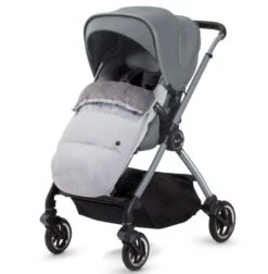 Silver Cross Dune Glacier -Baby Products Series DUNEGLACIERPUSHMODEWF3QFOOTMUFF 2