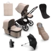 Bugaboo Fox 5 Complete Pushchair Bundle - Desert Taupe Complete -Baby Products Series Fox5essential