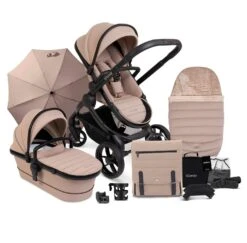 ICandy Peach 7 Complete Travel System And Accessory Bundle - Cookie