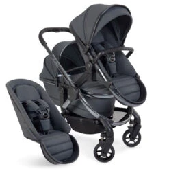 ICandy Peach 7 Double - Phantom/Dark Grey