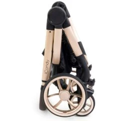 ICandy Peach 7 Double - Biscotti -Baby Products Series Image 7 Supporting iCandy Peach 7 Biscotti Blonde Profile Folded Chassis b12f47a8 705e 4d2d 86e8 fe0ab409b32a