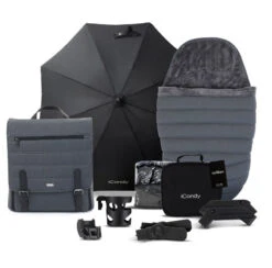 ICandy Peach 7 Complete Travel System And Accessory Bundle - Phantom/Dark Grey -Baby Products Series Image 8 Supporting iCandy Peach 7 Dark Grey Bundle Accessories 481d2f34 1ce7 4435 ae5d 058a507a1c0b