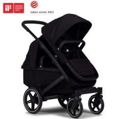 Joolz Geo3 Duo - Brilliant Black -Baby Products Series JoolzGeo SeatCotPerspectiveBrilliantblackincl.awards