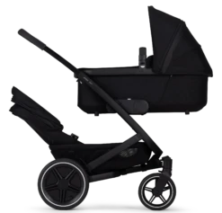 Joolz Geo3 Duo - Brilliant Black -Baby Products Series JoolzGeo Brilliantblack Productphotography Duo Seat Cot 1