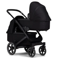 Joolz Geo3 Twin - Brilliant Black -Baby Products Series JoolzGeo Brilliantblack Productphotography Twin Cot Cot 1 1