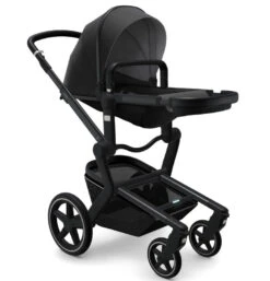 Joolz Day+ Brilliant Black -Baby Products Series Joolz Day Seat Fully Reclined Perspective Brilliant black