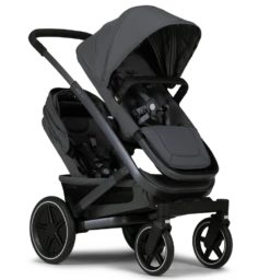 Joolz Geo3 Twin - Pure Grey 9 Joolz Geo3 Twin - Pure Grey -Baby Products Series Joolz Geo3 Seat Seat Perspective Pure grey