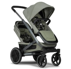 Joolz Geo3 Twin - Sage Green -Baby Products Series Joolz Geo3 Seat Seat Perspective Sage green