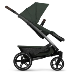 Joolz Geo3 Mono - Urban Green -Baby Products Series Joolz Geo3 Seat Side view reclined 1 Urban green