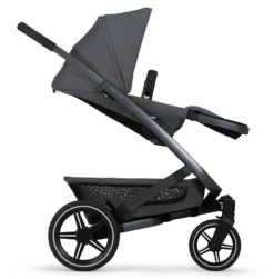 Joolz Geo3 Mono Travel System - Pure Grey 26 Joolz Geo3 Mono Travel System - Pure Grey -Baby Products Series Joolz Geo3 Seat Side view reclined 2 Pure grey 134fa2ed 9534 4ef1 8ca0 44a2b0cc47ee