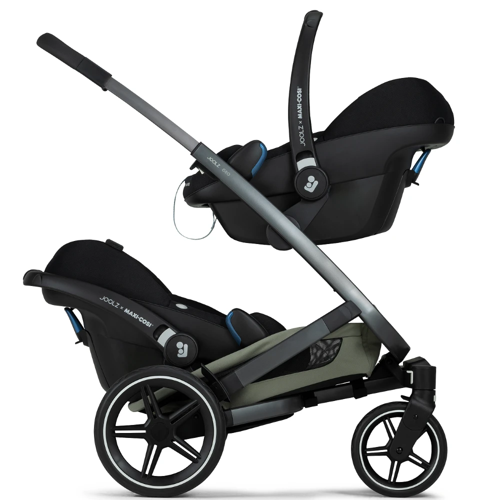 Joolz Geo3 Twin - Pure Grey 6 Joolz Geo3 Twin - Pure Grey - Image 4