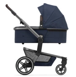 Joolz Hub+ Navy Blue 24 Joolz Hub+ Navy Blue -Baby Products Series Joolz Hub Cot Navy Blue Side