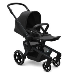 Joolz Hub+ Brilliant Black -Baby Products Series Joolz Hub Seat Reclined Perspective Brilliant black