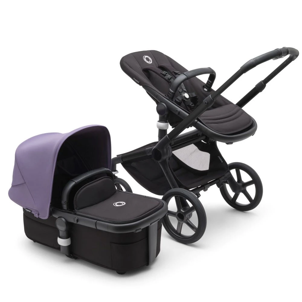 Bugaboo Fox 5 Travel System - Black/Midnight Black Base With Sun Canopy 6 Bugaboo Fox 5 Travel System - Black/Midnight Black Base With Sun Canopy - Image 4