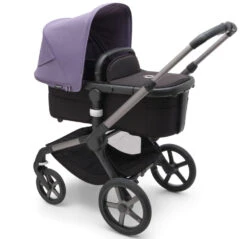 Bugaboo Fox 5 Travel System - Graphite/Midnight Black Base With Sun Canopy -Baby Products Series L JPG 100167015 fox5 gra bassinet black f4c191ed 6229 41aa 88a8 c5c491541b65