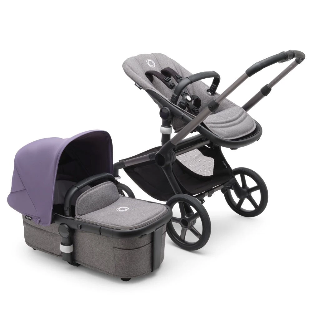Bugaboo Fox 5 - Graphite/Grey Melange Base With Sun Canopy 18 Bugaboo Fox 5 - Graphite/Grey Melange Base With Sun Canopy - Image 16