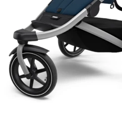 Thule Urban Glide 2 Aluminium/Majolica Blue -Baby Products Series Large Thule Urban Glide 2 Majolica Blue Swiveling Wheel F