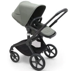 Bugaboo Fox 5 - Black/Forest Green Complete -Baby Products Series LargeJPG 100051041 fox5 complete black seat forest green sideshot