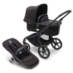 Bugaboo Fox 5 Travel System - Black/Midnight Black Base With Sun Canopy 34 Bugaboo Fox 5 Travel System - Black/Midnight Black Base With Sun Canopy -Baby Products Series LargeJPG 100167008 fox5 black black midnight black combi 1 f7369a0a 3467 4273 b9d0 2237d610846a