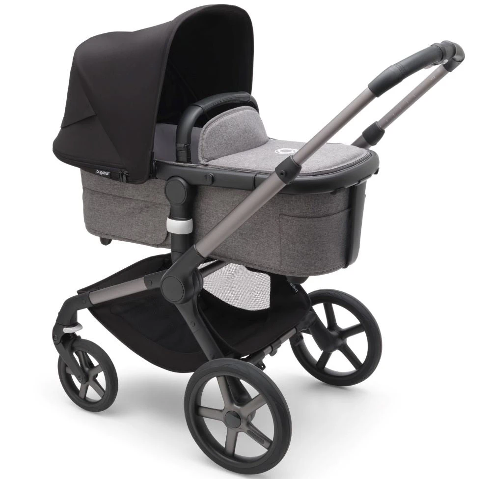 Bugaboo Fox 5 - Graphite/Grey Melange Base With Sun Canopy 8 Bugaboo Fox 5 - Graphite/Grey Melange Base With Sun Canopy - Image 6