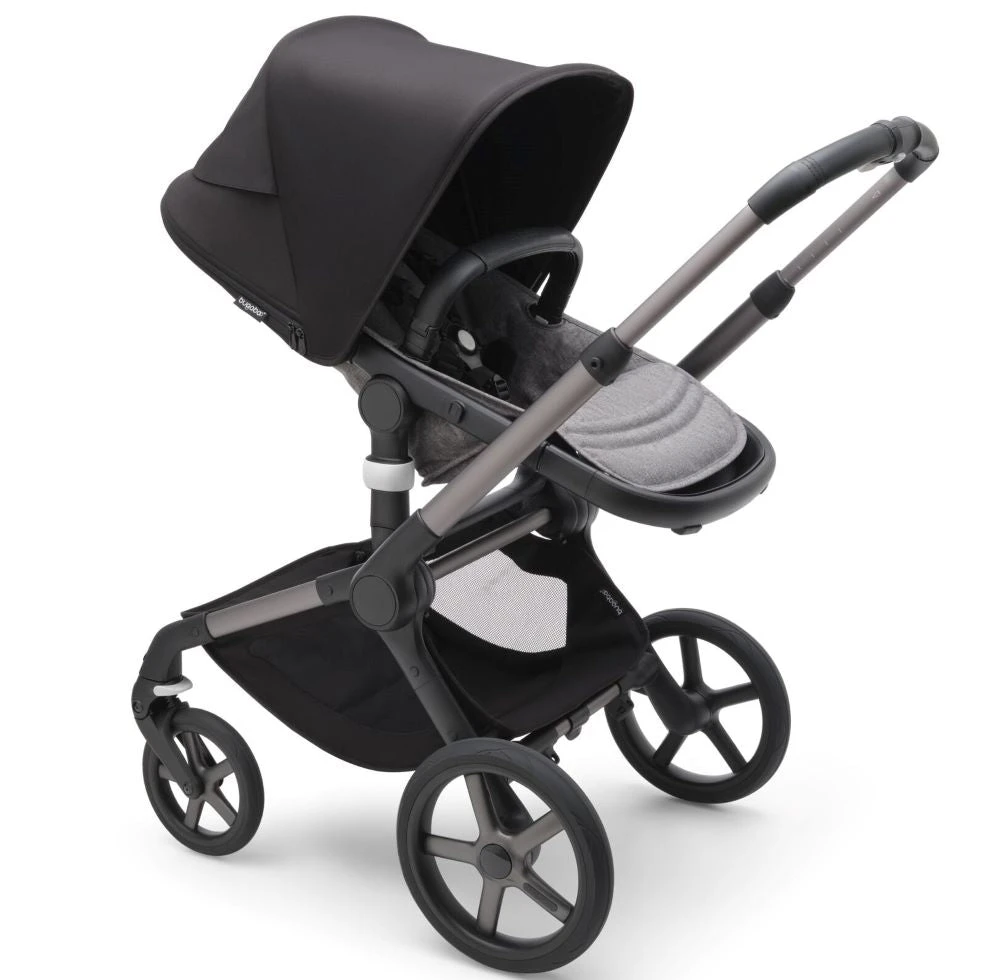Bugaboo Fox 5 - Graphite/Grey Melange Base With Sun Canopy 9 Bugaboo Fox 5 - Graphite/Grey Melange Base With Sun Canopy - Image 7