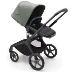 Bugaboo Fox 5 Travel System - Black/Midnight Black Base With Sun Canopy 28 Bugaboo Fox 5 Travel System - Black/Midnight Black Base With Sun Canopy -Baby Products Series LargeJPG 100167010 fox5 black seat black forest green sideshot 0b4047c5 0d13 4c05 acea 18a98d0c5ae6