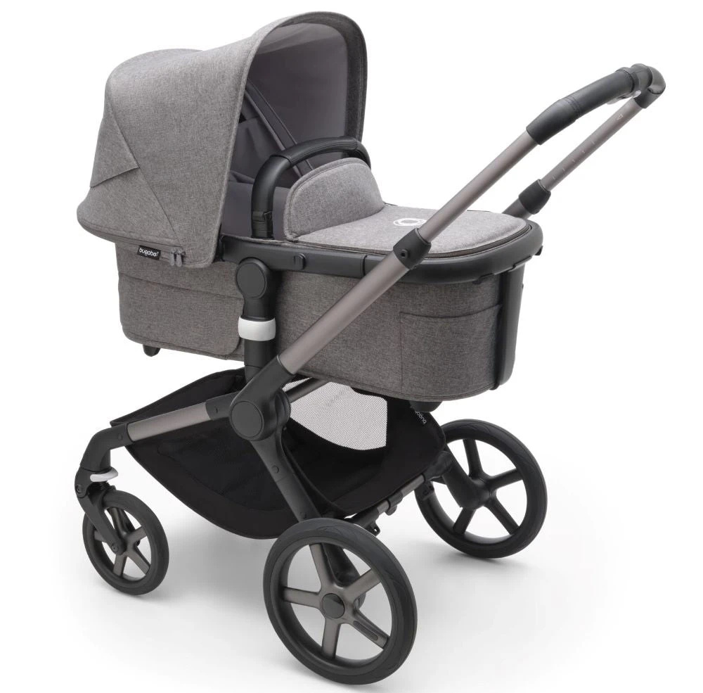 Bugaboo Fox 5 Travel System - Graphite/Grey Melange Base With Sun Canopy 12 Bugaboo Fox 5 Travel System - Graphite/Grey Melange Base With Sun Canopy - Image 10